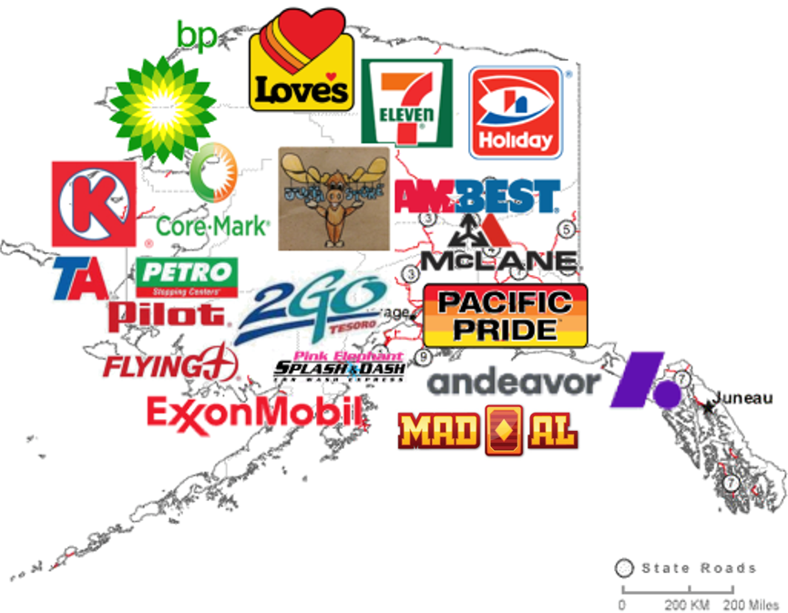 Convenience-store profile graphic for Alaska