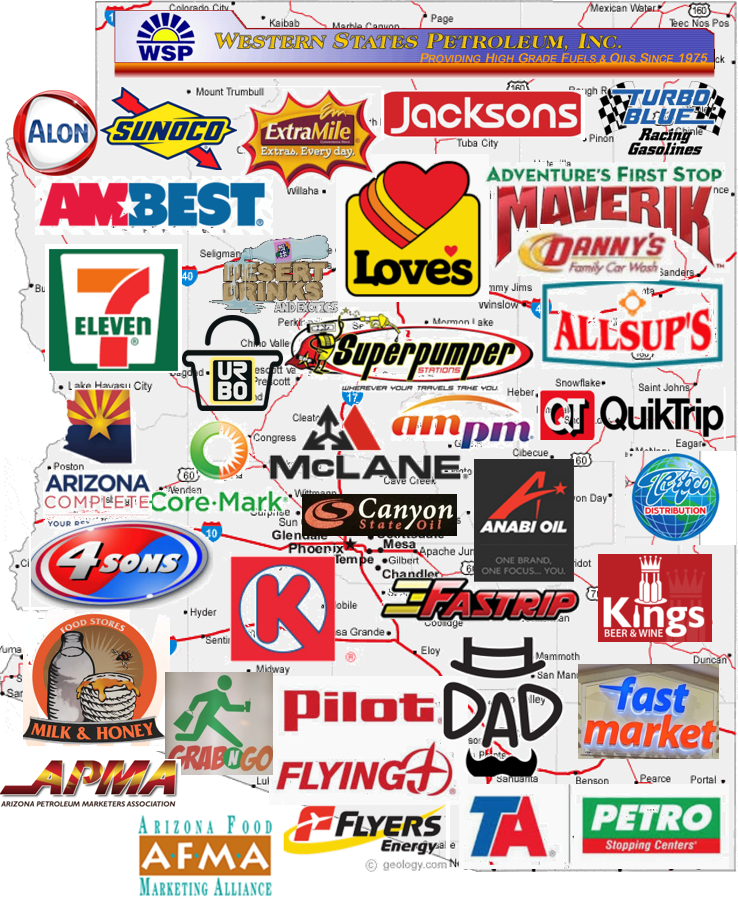 Convenience-store profile graphic for Arizona