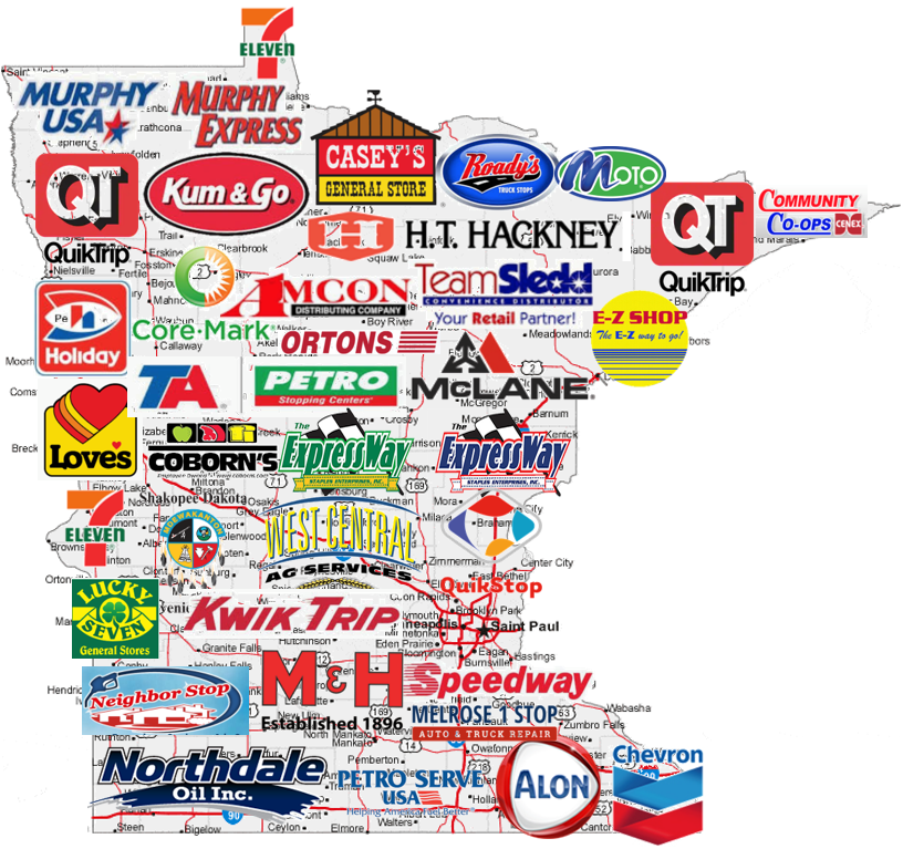 Convenience-store profile graphic for Minnesota