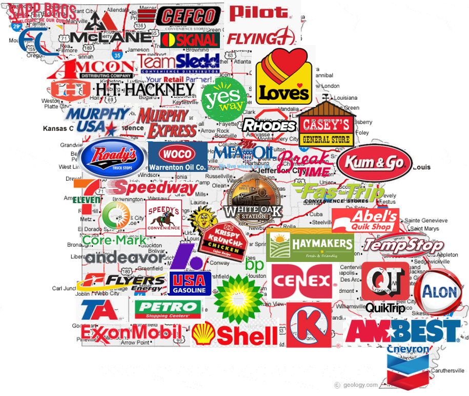 Convenience-store profile graphic for Missouri