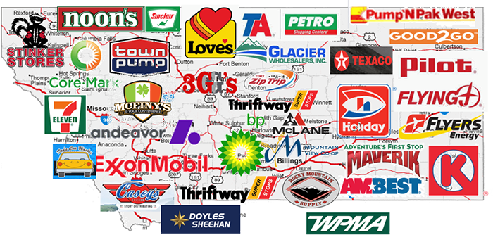 Convenience-store profile graphic for Montana