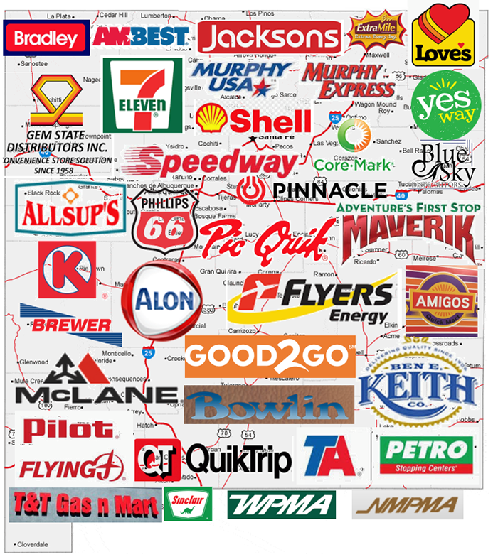 Convenience-store profile graphic for New Mexico