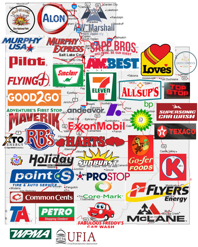 Convenience-store profile graphic for Utah