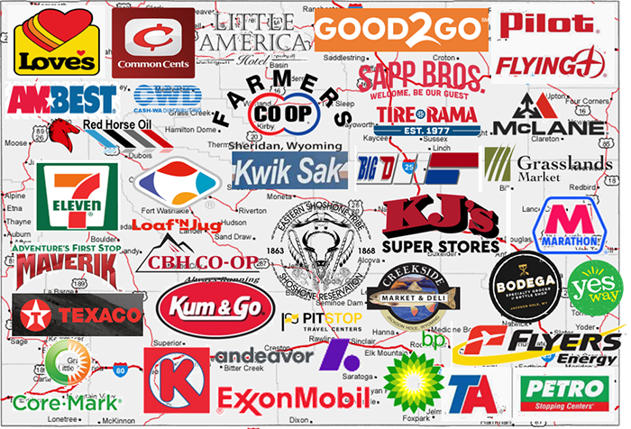 Convenience-store profile graphic for Wyoming